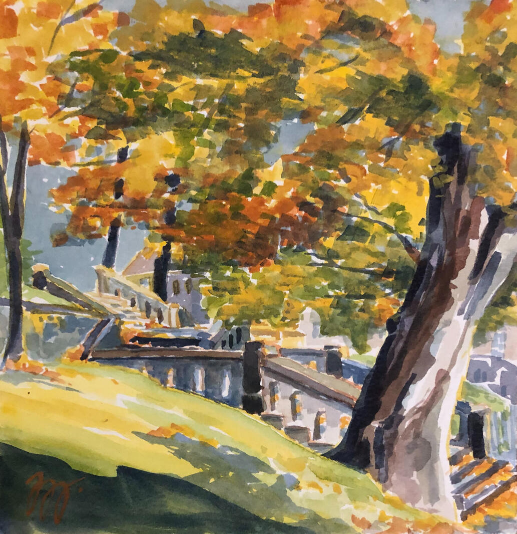 Litomyšl 1, 18x18cm, 2025, 1 200,-kč