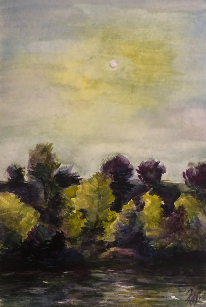 Únanov, 26x38cm, 2024, 1 600,-kč