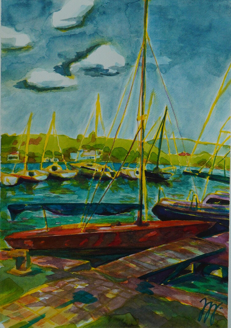 Loď 3, A2, 2023, 6 000,-kč